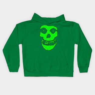 Crimson Ghost - Green Aliens Kids Hoodie